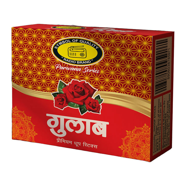 Rose Premium Dry Dhoop Sticks