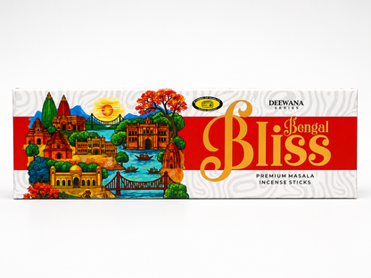 Bengal Bliss Premium Masala Incense Sticks Long-Lasting Natural Fragrance