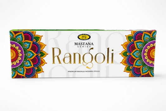 Rangoli Premium Masala Incense Sticks Long-Lasting Floral Fragrance