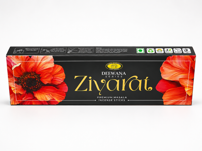 Ziyarat Premium Masala Incense Sticks Long-Lasting Exotic Fragrance