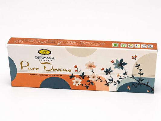 Pure Devine Premium Masala Incense Sticks Long-Lasting Natural Fragrance