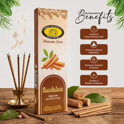 Sandalam Premium Dry Long Dhoop Sticks