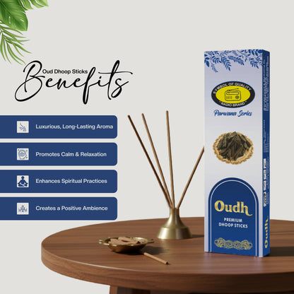 Oudh Premium Dry Long Dhoop Sticks