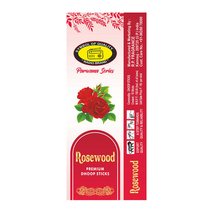 Rosewood Premium Dry Long Dhoop Sticks