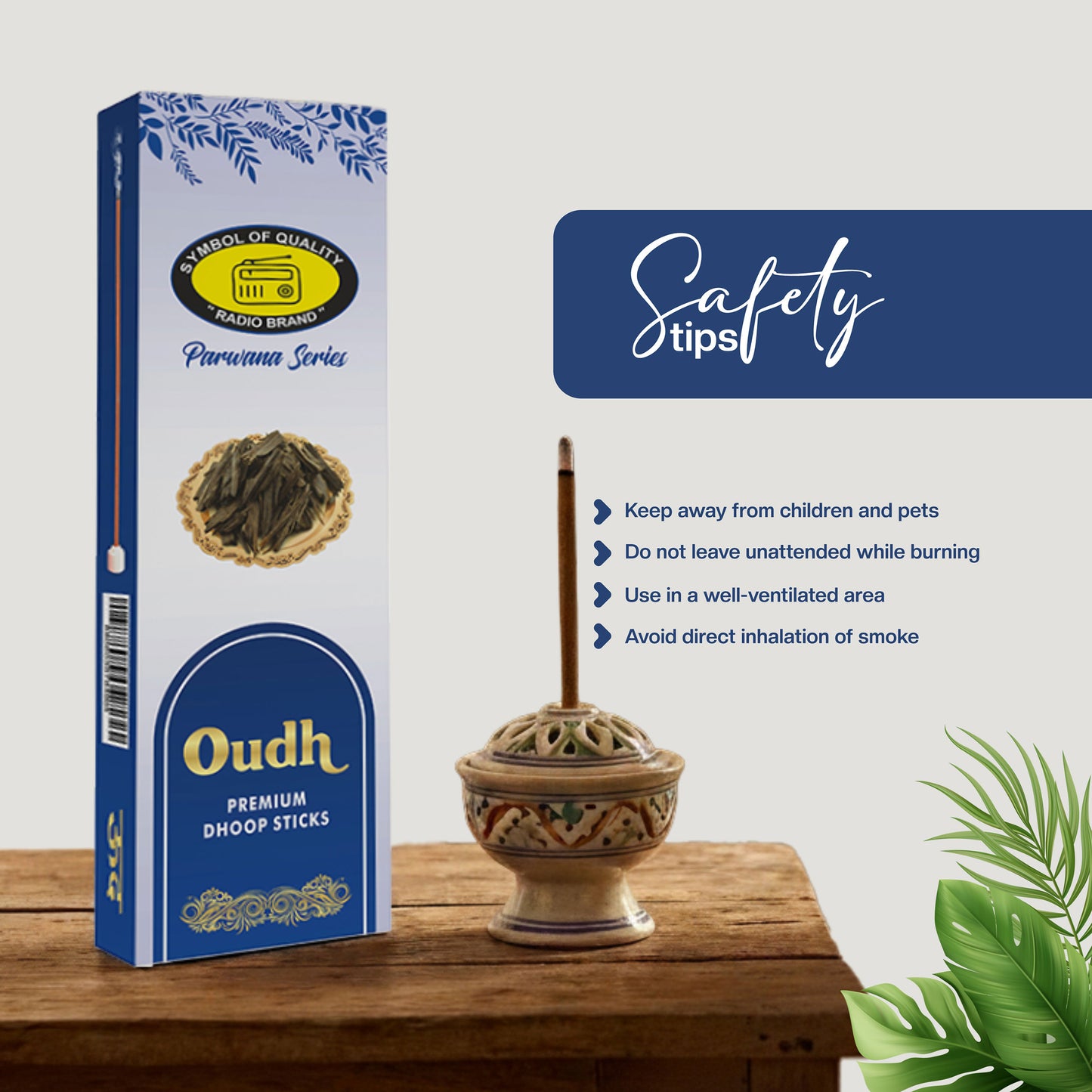 Oudh Premium Dry Long Dhoop Sticks
