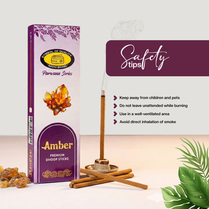 Amber Premium Dry Long Dhoop Sticks